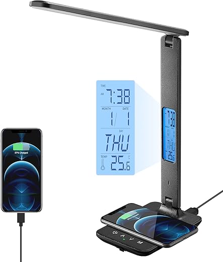 Poukaran LED Desk Lamp: The Ultimate Workspace Game-Changer!